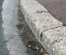 Visuel sable dans la rue